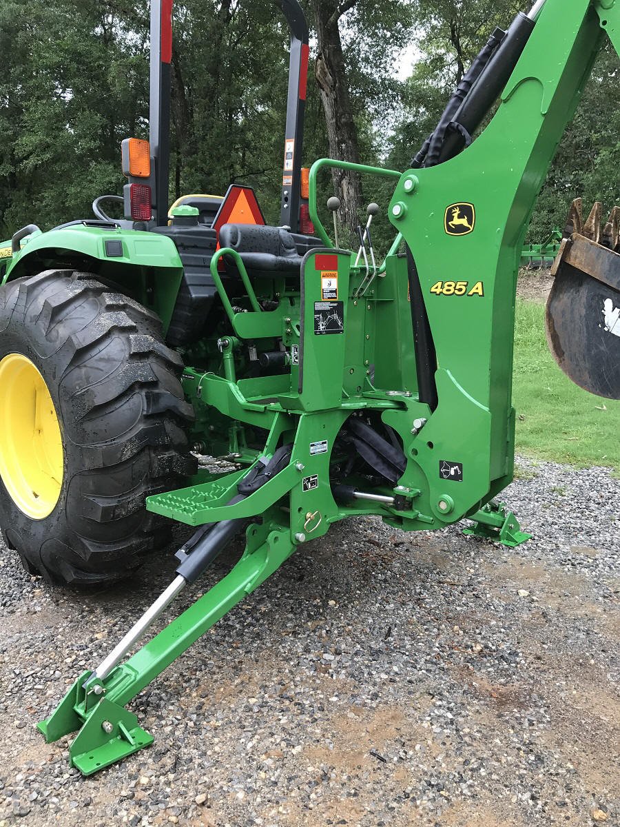 John Deere 4044M Tractor 485A Backhoe