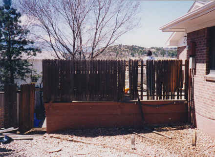 Scottie's DFS fence build 1